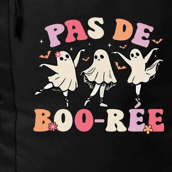 Pas De BooréE Ghost Ballet Dancer Halloween Dance Teacher Gift Daily Commute Backpack