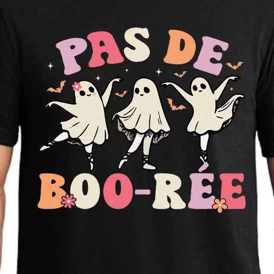 Pas De BooréE Ghost Ballet Dancer Halloween Dance Teacher Gift Pajama Set