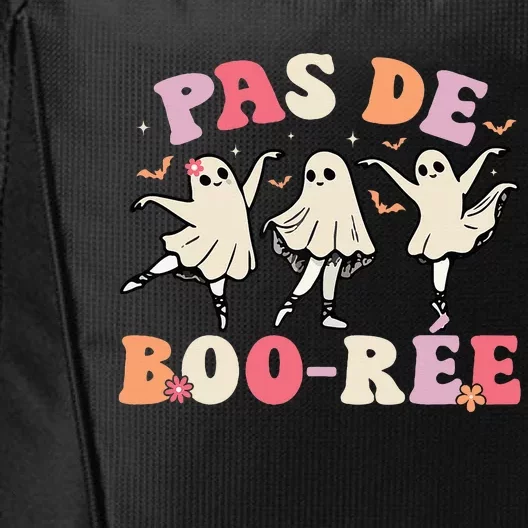 Pas De BooréE Ghost Ballet Dancer Halloween Dance Teacher City Backpack