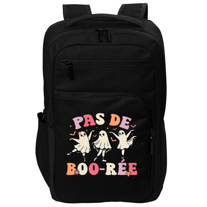 Pas De BooréE Ghost Ballet Dancer Halloween Dance Teacher Impact Tech Backpack