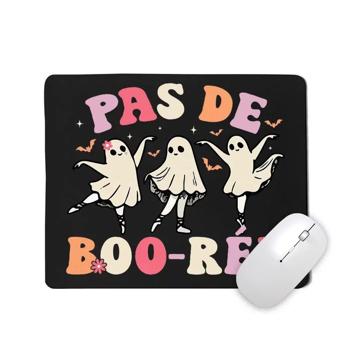 Pas De BooréE Ghost Ballet Dancer Halloween Dance Teacher Mousepad