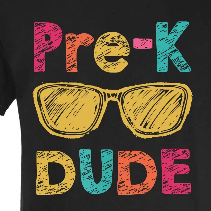 Prek Dude Back To School First Day Of Preschool Gift Garment-Dyed Heavyweight T-Shirt