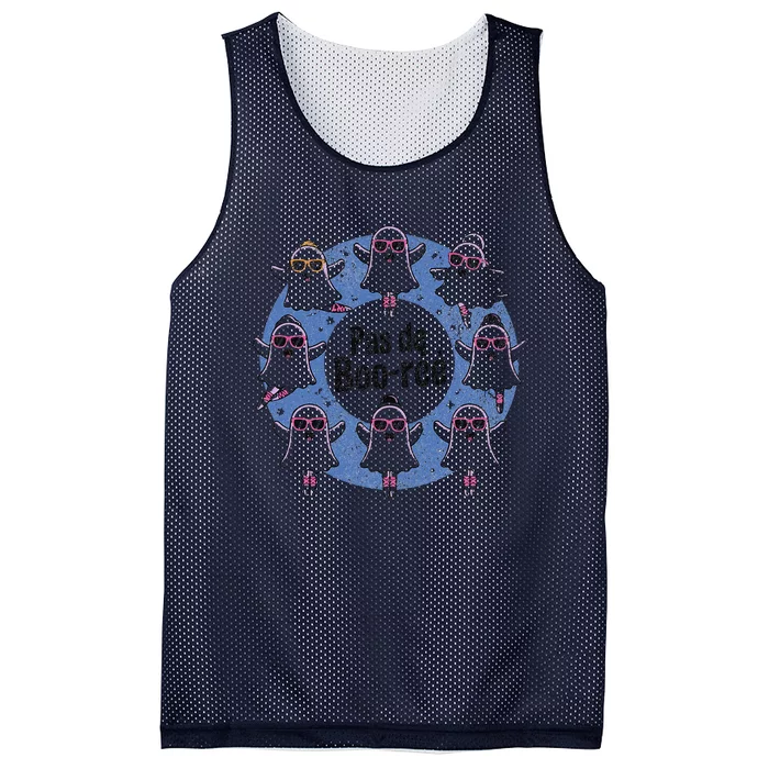 Pas De BooréE Ballet Dance Halloween Mesh Reversible Basketball Jersey Tank