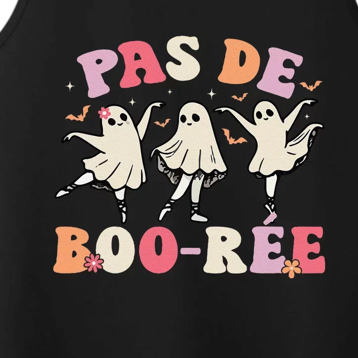 Pas De BooréE Ghost Ballet Dancer Halloween Dance Teacher Performance Tank