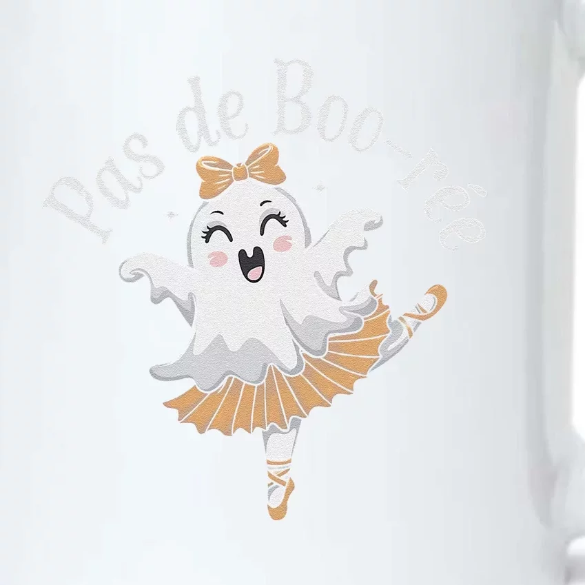 Pas De BooréE Funny Ballet Ghosts Halloween Dance Black Color Changing Mug