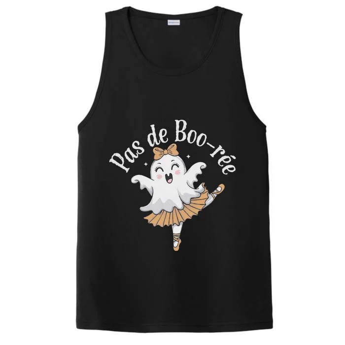 Pas De BooréE Funny Ballet Ghosts Halloween Dance Performance Tank