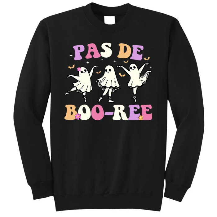 Pas De BooréE Ghost Ballet Dancer Halloween Sweatshirt