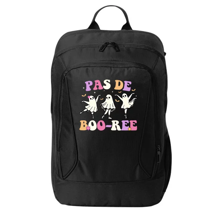 Pas De BooréE Ghost Ballet Dancer Halloween City Backpack