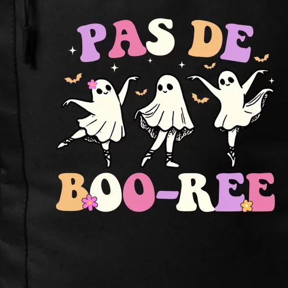 Pas De BooréE Ghost Ballet Dancer Halloween Daily Commute Backpack