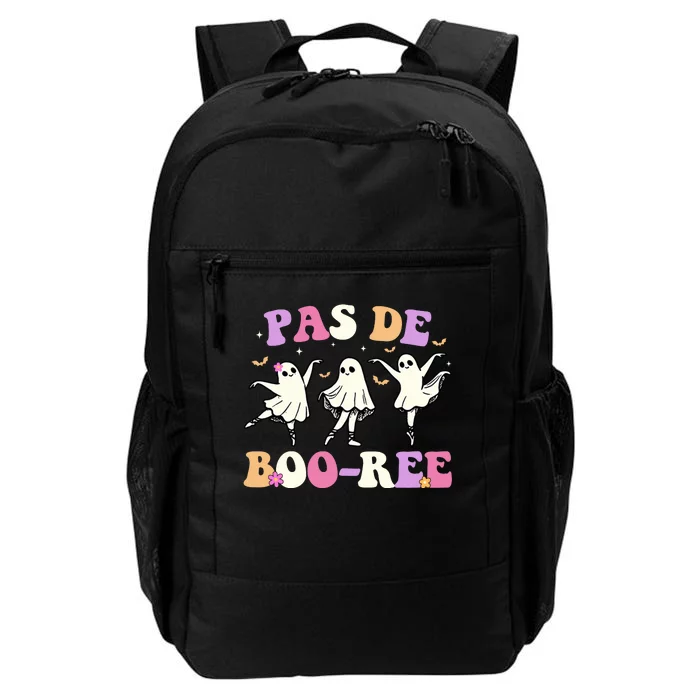 Pas De BooréE Ghost Ballet Dancer Halloween Daily Commute Backpack