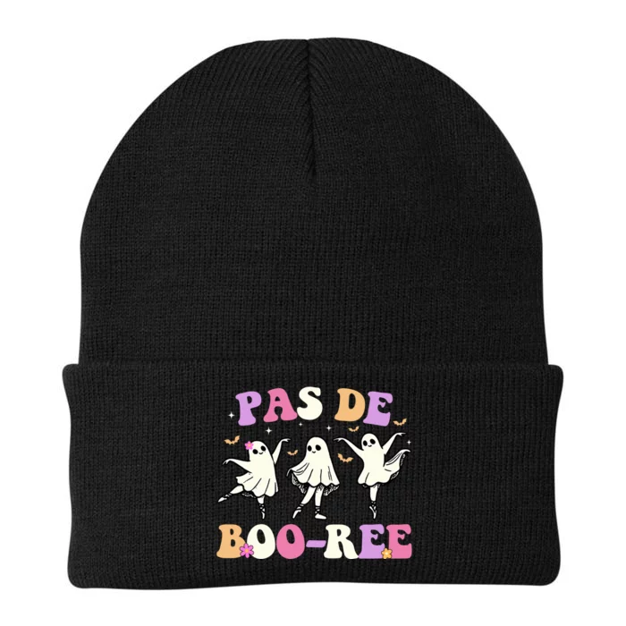 Pas De BooréE Ghost Ballet Dancer Halloween Knit Cap Winter Beanie