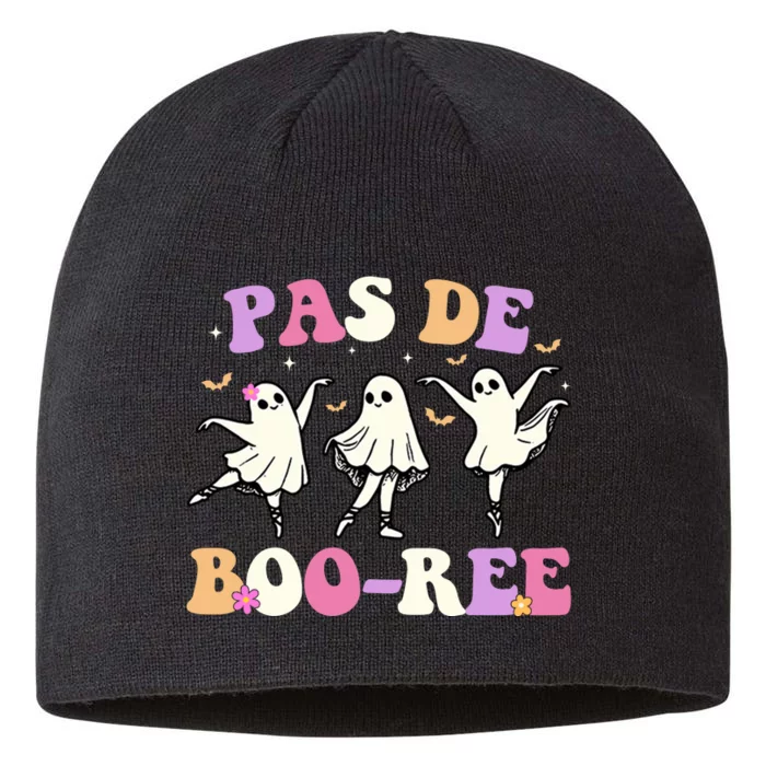 Pas De BooréE Ghost Ballet Dancer Halloween 8 1/2in Sustainable Knit Beanie