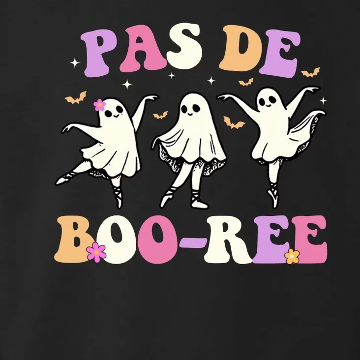 Pas De BooréE Ghost Ballet Dancer Halloween Toddler Hoodie