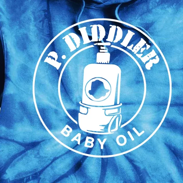 P Diddler Baby Oil Tie Dye Hoodie