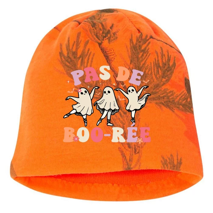 Pas De Boo RéE Ghost Ballet Dancer Halloween Dance Teacher Kati - Camo Knit Beanie