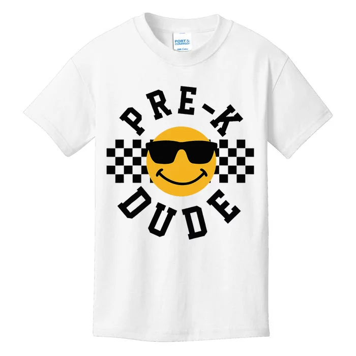 Preschool Dude Back To School Prek Students Kids T-Shirt