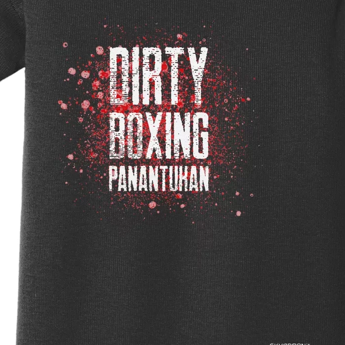 PANANTUKAN Dirty Boxing (Suntukan) Baby Bodysuit