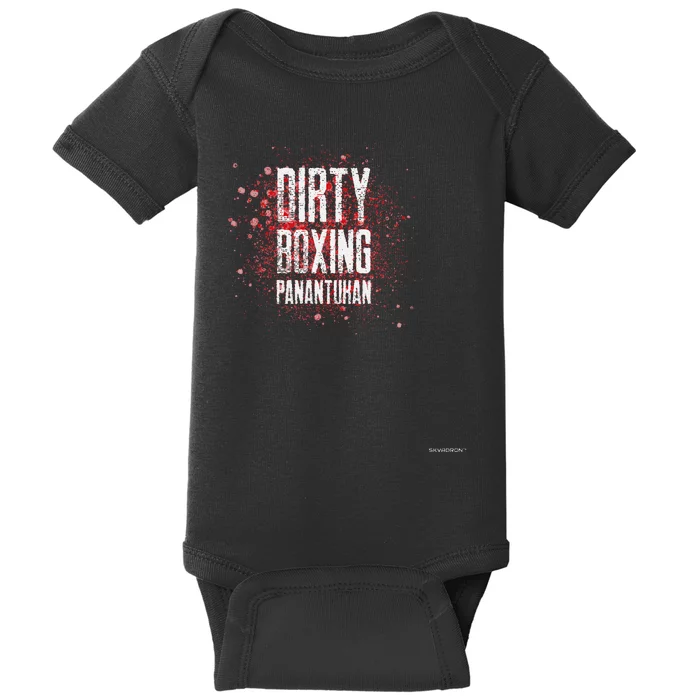 PANANTUKAN Dirty Boxing (Suntukan) Baby Bodysuit