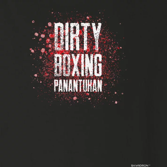 PANANTUKAN Dirty Boxing (Suntukan) Toddler Long Sleeve Shirt