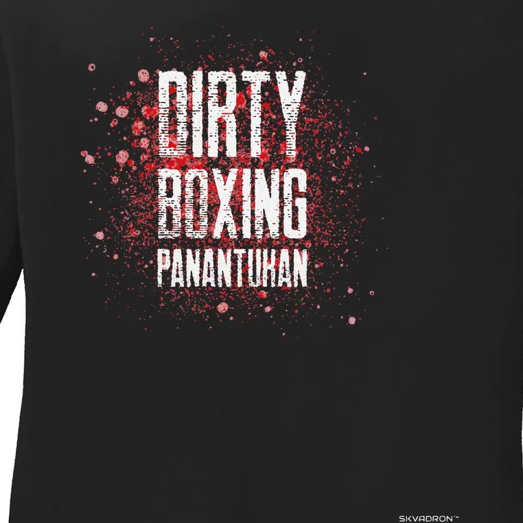 PANANTUKAN Dirty Boxing (Suntukan) Ladies Long Sleeve Shirt