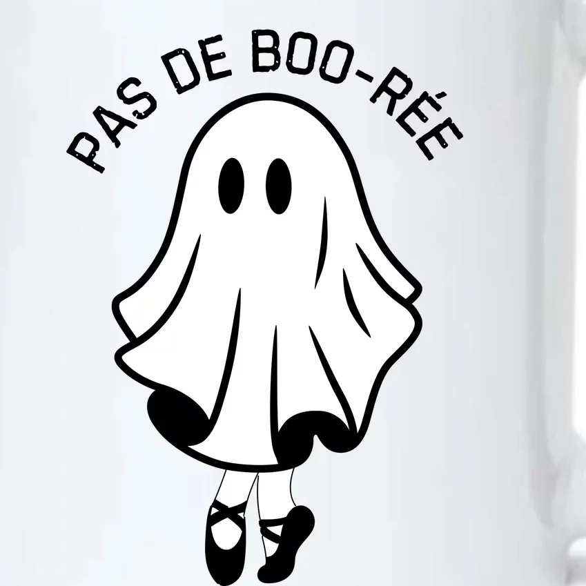 Pas De BooréE Funny Ballet Ghosts Halloween Dance Black Color Changing Mug