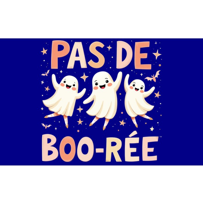 Pas De BooréE Ghost Ballet Dancer Halloween Spooky Teacher Gift Bumper Sticker