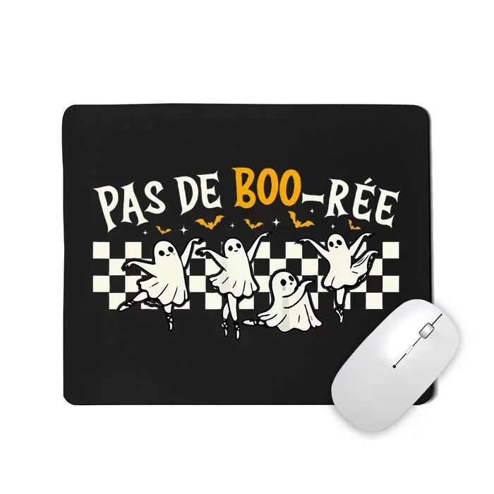 Pas De Boo RéE Ghost Ballet Dancer Halloween Dance Teacher Mousepad