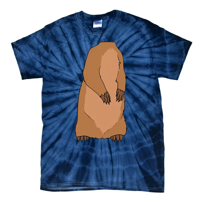 Prairie Dog Body Costume Easy Halloween Funny Gift Cute Tie-Dye T-Shirt