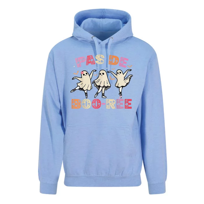 Pas De BooréE Ghost Ballet Dancer Halloween Dance Teacher Unisex Surf Hoodie