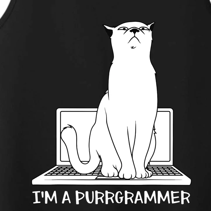 Programming Developer Coding Cat Programmer Performance Tank