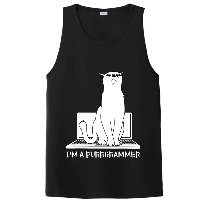 Programming Developer Coding Cat Programmer Performance Tank