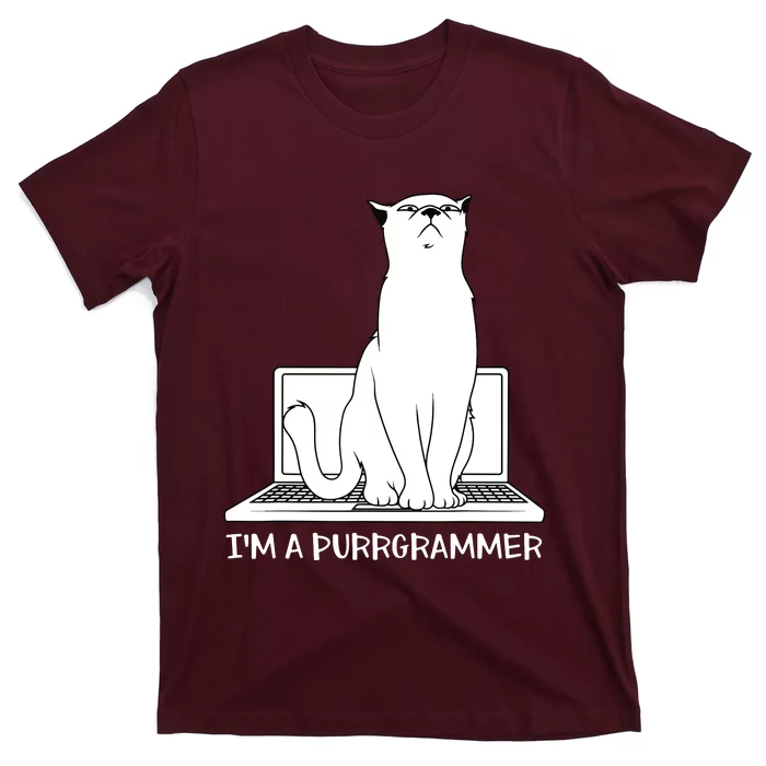 Programming Developer Coding Cat Programmer T-Shirt