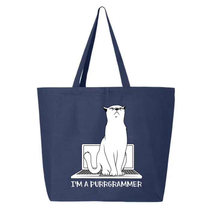 Programming Developer Coding Cat Programmer 25L Jumbo Tote