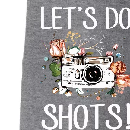 Photographers Dress Camera Wedding Photography Lets Do Shots Doggie 3-End Fleece Hoodie