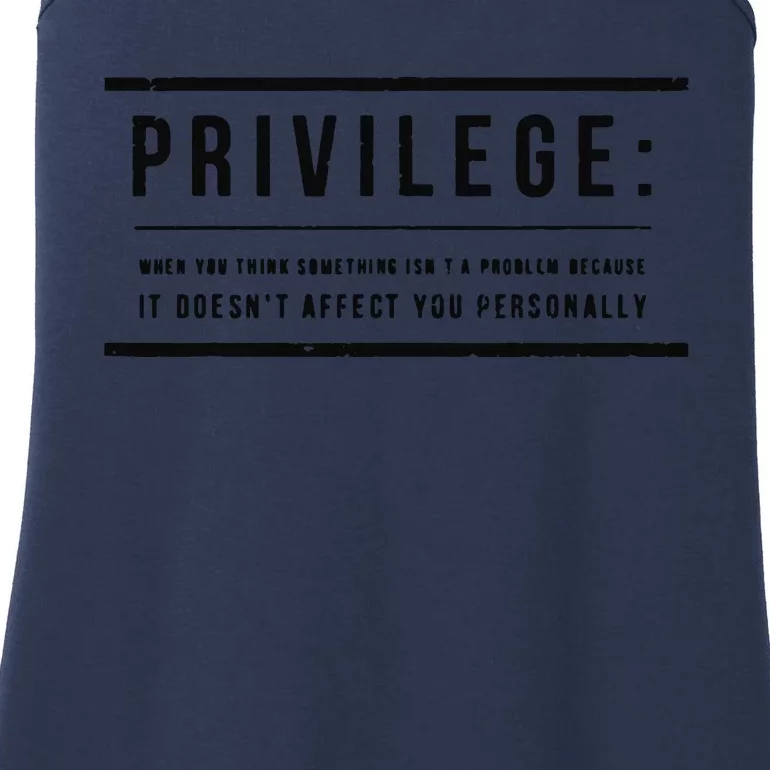 Privilege Definition Civil Rights Equality Ladies Essential Tank