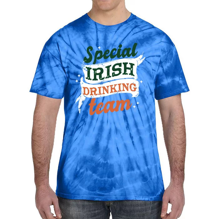 Patricks Day Costume Gift Saint Patrick's Day Special Team Gift Tie-Dye T-Shirt