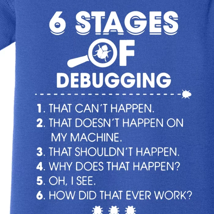 Programmer Debugging Coder Gift Baby Bodysuit