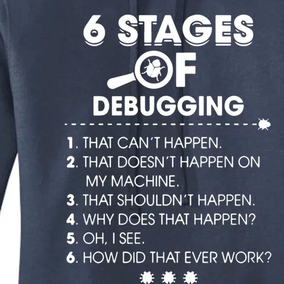 Programmer Debugging Coder Gift Women's Pullover Hoodie