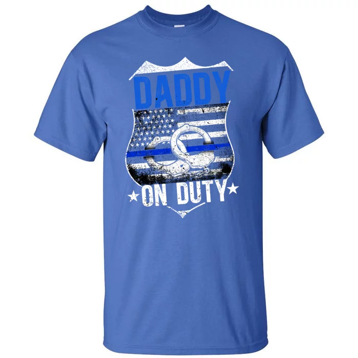 Police Dad Cop Law Enforcet Police Officer Dad Gift Tall T-Shirt