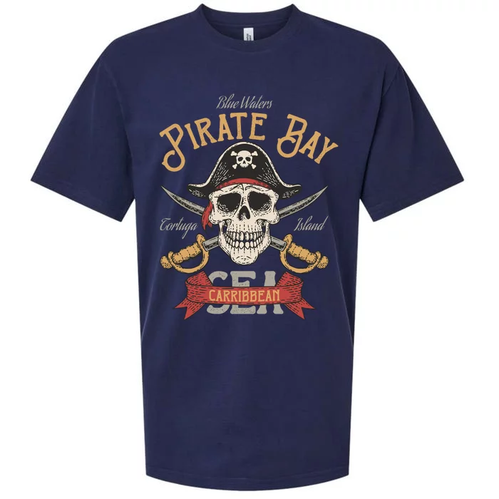 Pirate Day Caribbean Sea Sueded Cloud Jersey T-Shirt