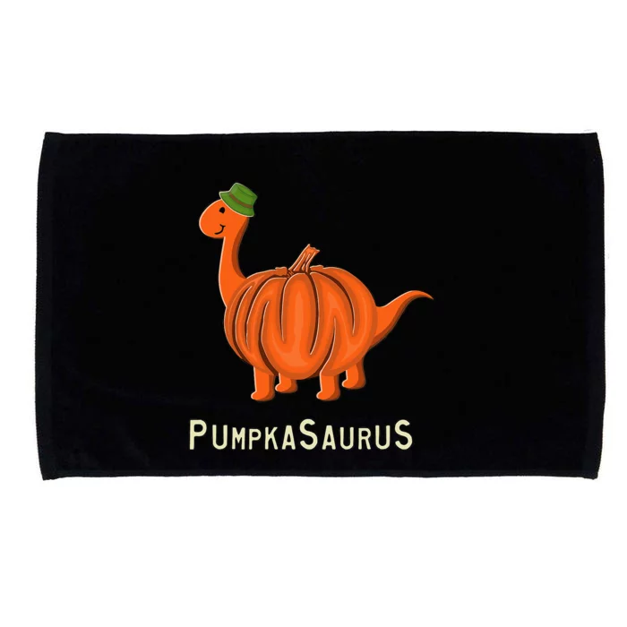 Pumpkin Dinosaur Costume Spooktacular Halloween & Thanksgiving Fun! Microfiber Hand Towel