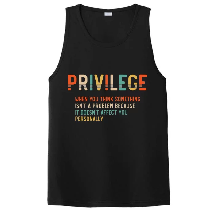 Privilege Definition Civil Rights Equality Performance Tank