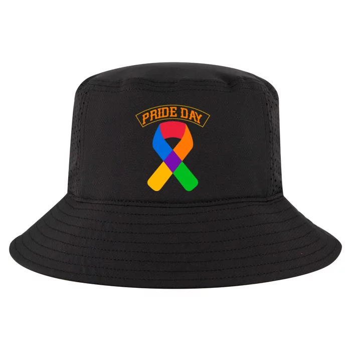 Pride Day Celebration Emblem Cool Comfort Performance Bucket Hat