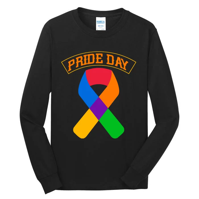 Pride Day Celebration Emblem Tall Long Sleeve T-Shirt