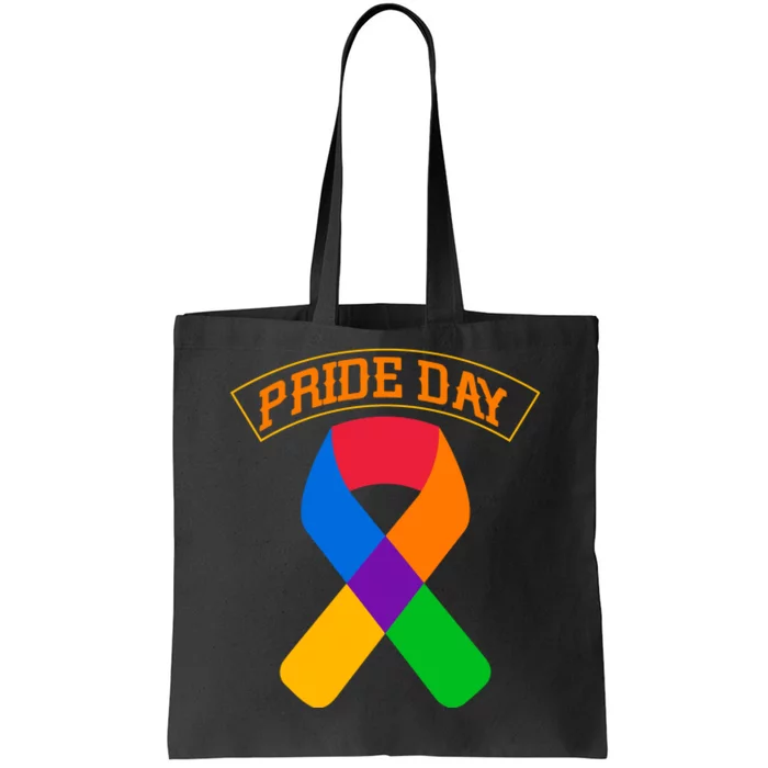 Pride Day Celebration Emblem Tote Bag