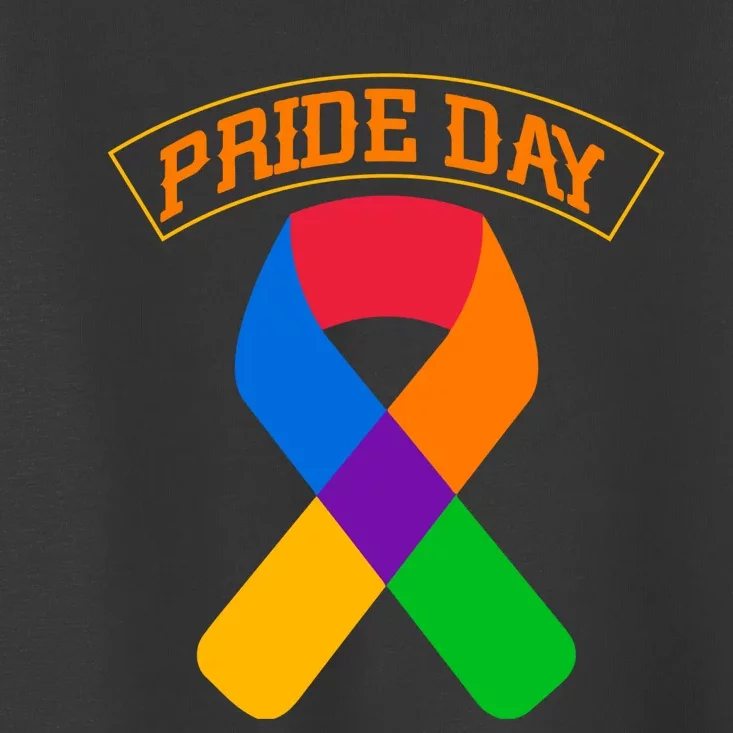 Pride Day Celebration Emblem Toddler T-Shirt