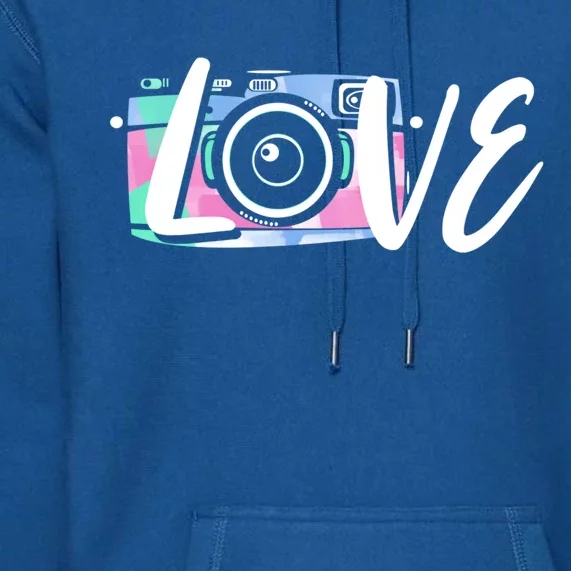 Photography Day Cute Gift Camera Love Photographer Gift Premium Hoodie