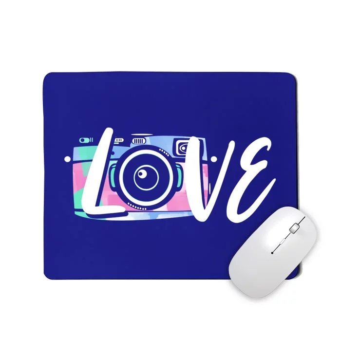 Photography Day Cute Gift Camera Love Photographer Gift Mousepad