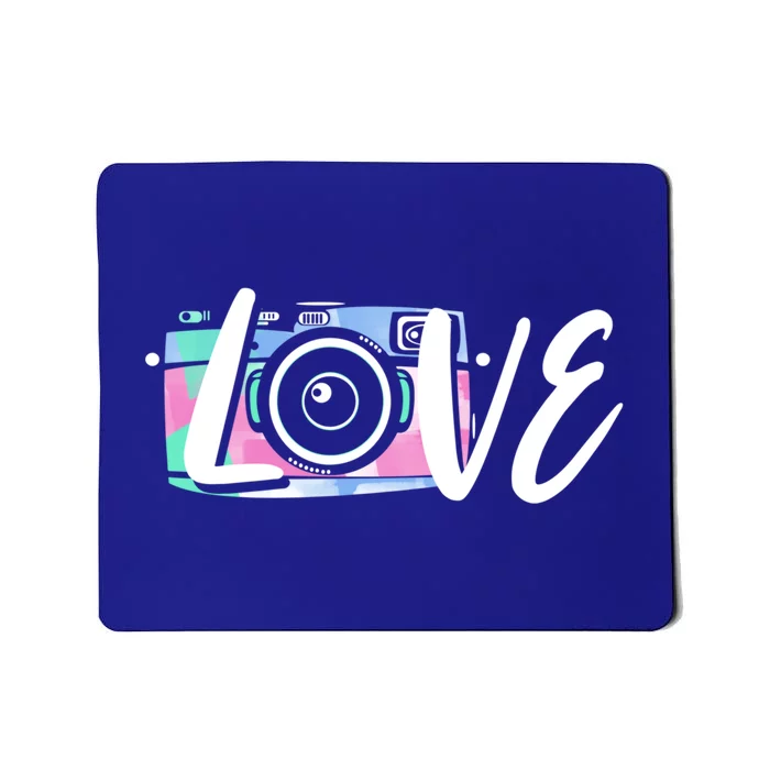 Photography Day Cute Gift Camera Love Photographer Gift Mousepad