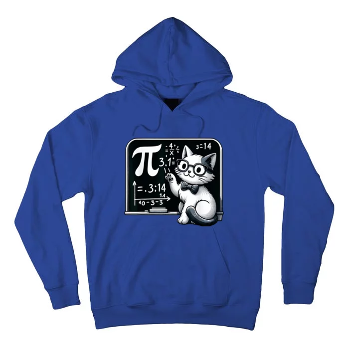 Pi Day Cat Tall Hoodie